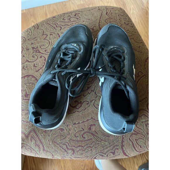 Men's Under Armour Charged Assert 8 Running Sneaker Black/White 8.5 - Picture 4 of 7